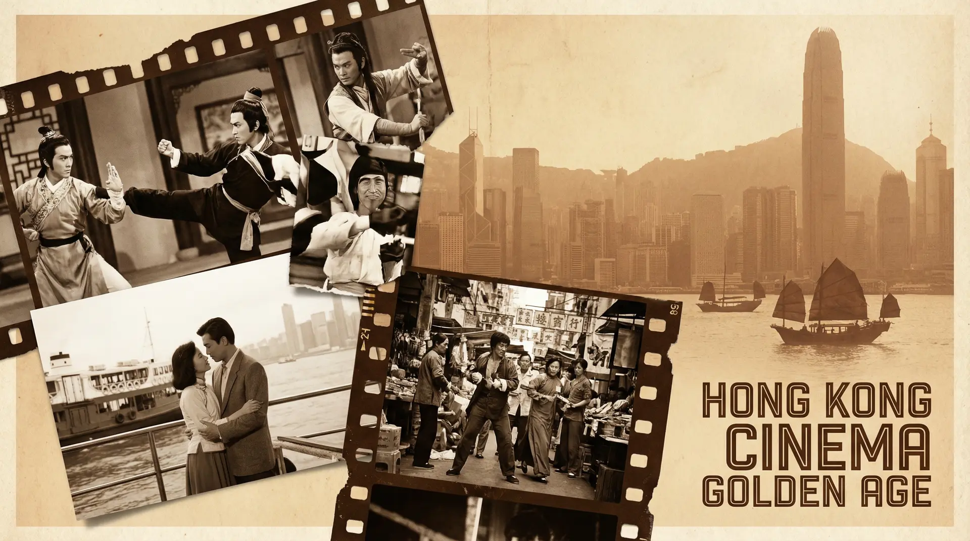 香港电影黄金时代专题 - 海角网 美学变迁