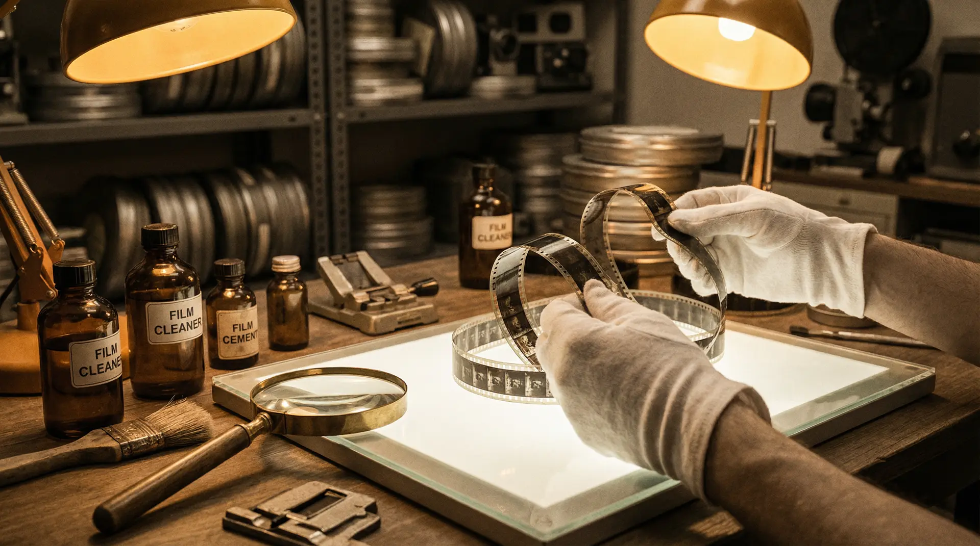 修复师手记 - 经典 海角网 胶片修复工作台